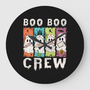 Boo Boo Crew Halloween Nurse Grote Klok