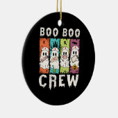 Boo Boo Crew Halloween Nurse Keramisch Ornament (Rechts)