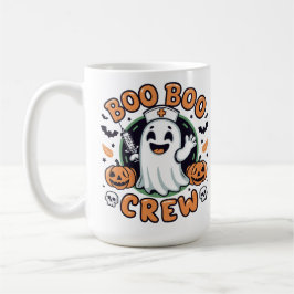 Boo Boo Crew Halloween Nurse Koffiemok