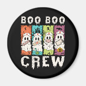 Boo Boo Crew Halloween Nurse Magneet (Voorkant)