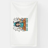 Boo Boo Crew Halloween Nurse met Spuiten en Pum Spandoek (Verticaal)