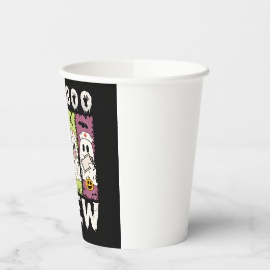Boo Boo Crew Halloween Nurse Papieren Bekers (Links)