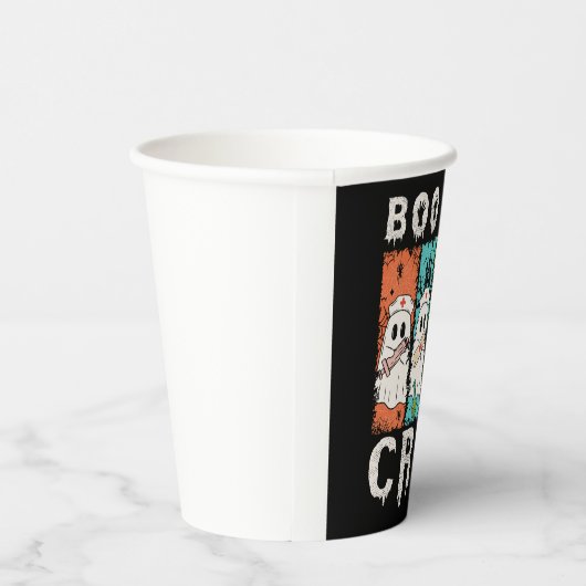 Boo Boo Crew Halloween Nurse Papieren Bekers (Rechts)