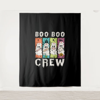 Boo Boo Crew Halloween Nurse Wandkleed