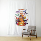 Boo Boo Crew Halloween Nurse Wandkleed (In situ)