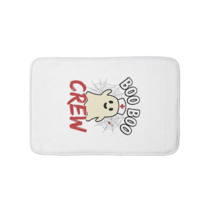 Boo Boo Crew Halloween Verpleegster Geest Vintage  Badmat