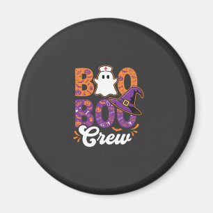 Boo Boo Crew Halloween Verpleegster Spook Design Magneet