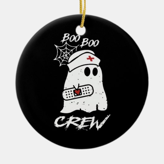 Boo Boo Crew Keramisch Ornament (Voorkant)