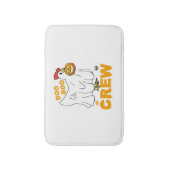 Boo boo crew kip grappig halloween badmat (Voorkant Verticaal)