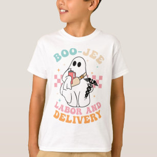 Boo Boo Crew Landarbeid en Levering Grappig Halve T-shirt