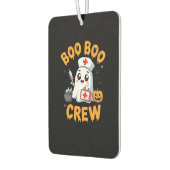 Boo Boo Crew Nurse Cute Ghost Halloween Nursing Es Luchtverfrisser (Links)