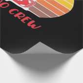 Boo Boo Crew Nurse Funny Ghost Halloween Classic T Cadeaupapier (Hoek)