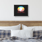 Boo Boo Crew Nurse Funny Ghost Halloween Classic T Canvas Afdruk (Insitu (Slaapkamer))