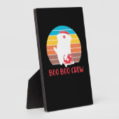 Boo Boo Crew Nurse Funny Ghost Halloween Classic T Fotoplaat (Zijkant)