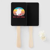 Boo Boo Crew Nurse Funny Ghost Halloween Classic T Handwaaier (Voorkant en achterkant)