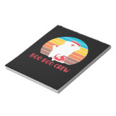 Boo Boo Crew Nurse Funny Ghost Halloween Classic T Notitieblok (Linkerzijde)