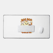 Boo Boo Crew Nurse Funny Halloween Ghost Nurse Gir Bureaumat (Keyboard & Muis)