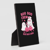 Boo Boo Crew Nurse Funny Halloween Ghost Nurse Gir Fotoplaat (Zijkant)