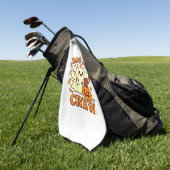 Boo Boo Crew Nurse Funny Halloween Ghost Nurse Gir Golfhanddoek (Groen)