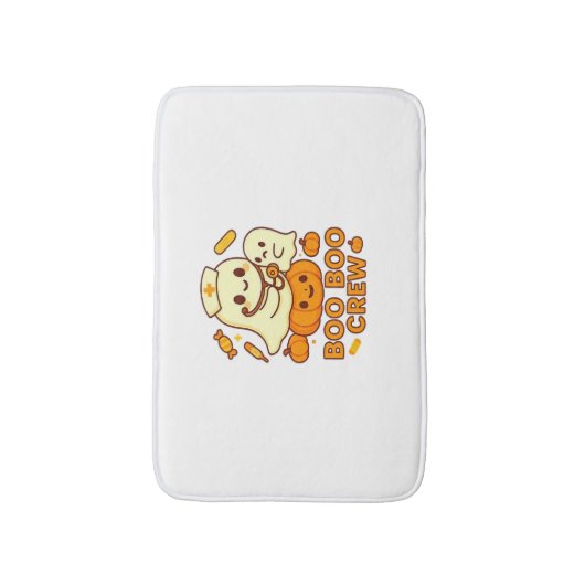 Boo Boo Crew Nurse Ghost Classic T-shirt Badmat (Voorkant Verticaal)
