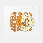 Boo Boo Crew Nurse Ghost Classic T-shirt Fleece Deken (Voorkant (Horizontaal))