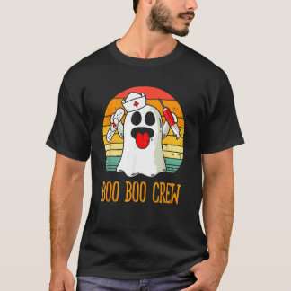 Boo Boo Crew Nurse Ghost  Halloween Costume 1 T-shirt