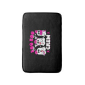 Boo Boo Crew Nurse Halloween Costume Ghost Breast Badmat (Voorkant Verticaal)