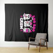 Boo Boo Crew Nurse Halloween Costume Ghost Breast Wandkleed (In Situ (horizontaal))