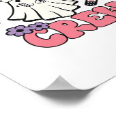 Boo Boo Crew Nurse Halloween Ghost Funny Classic T Poster (Hoek)