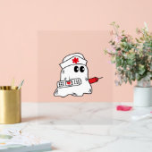 Boo Boo Crew Nurse Halloween Ghost Funny Oversized Acryl Bord (Huwelijk)