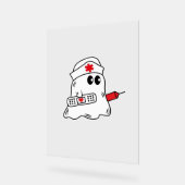 Boo Boo Crew Nurse Halloween Ghost Funny Oversized Acryl Bord (Hoek)