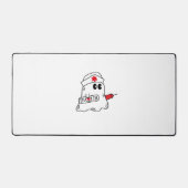 Boo Boo Crew Nurse Halloween Ghost Funny Oversized Bureaumat (Voorkant)