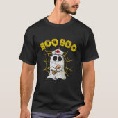 Boo Boo Crew Nurse Halloween Nurses Rn Ghost T-shirt (Voorkant)