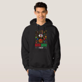 Boo Boo Crew Nurse kerstrenrenrennen Rn Hoodie (Voorkant volledig)