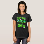 Boo Boo Crew Nurse St Patrick S Day Shamrock Face T-shirt (Voorkant volledig)