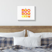 Boo Boo Crew Oversized T-shirt Canvas Afdruk (Insitu (Slaapkamer))