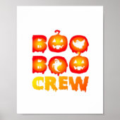 Boo Boo Crew Oversized T-shirt Poster (Voorkant)