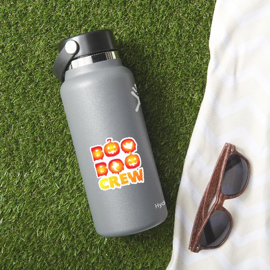 Boo Boo Crew Oversized T-shirt Sticker (HydroFlask Insitu)