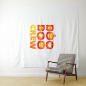 Boo Boo Crew Oversized T-shirt Wandkleed (In Situ (horizontaal))