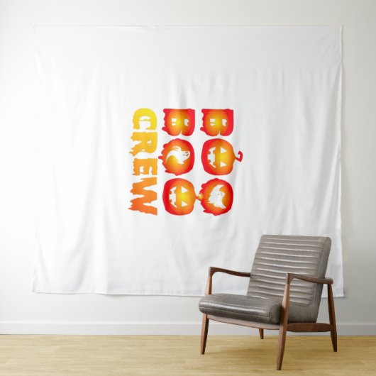 Boo Boo Crew Oversized T-shirt Wandkleed (In Situ (horizontaal))