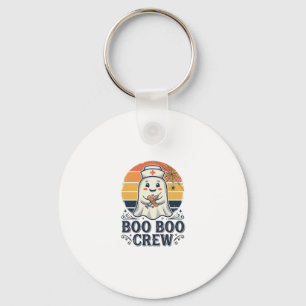 Boo Boo Crew Schattige Verpleegster Geest Hallowee Sleutelhanger