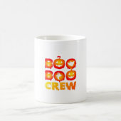 Boo Boo Crew Shirt - Funny Ghost Halloween Nurse Koffiemok (Center)