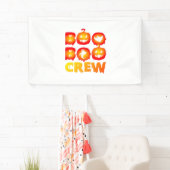 Boo Boo Crew Shirt - Funny Ghost Halloween Nurse Spandoek (Insitu)