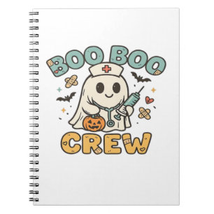 Boo Boo Crew Shirt � Grappige Geest Halloween Verp Notitieboek