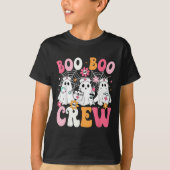 Boo Boo Crew Soky Nurse Ghost Nursing Halloween Nu T-shirt (Voorkant)