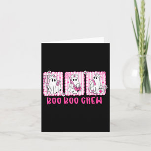 Boo Boo Crew Spooky Seizoen Gelukkig Halloween Fun Kaart