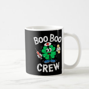 Boo Boo Crew St. Patrick's Day Verpleegster Scrubt Koffiemok
