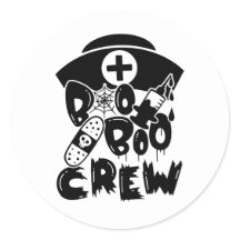 Boo Boo Crew Sticker