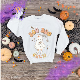 BOO BOO Crew Verpleegkundigen Halloween Sweatshirt
