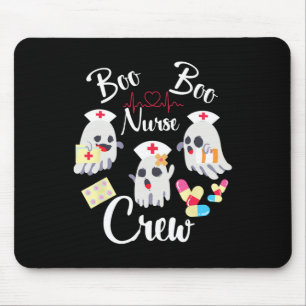 Boo Boo Crew Verpleegster Ghost Kostuum Leuk Hallo Muismat